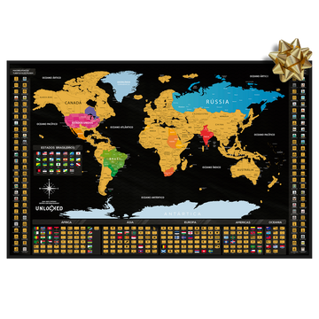 Mapa Mundi de Raspar | Unlocked