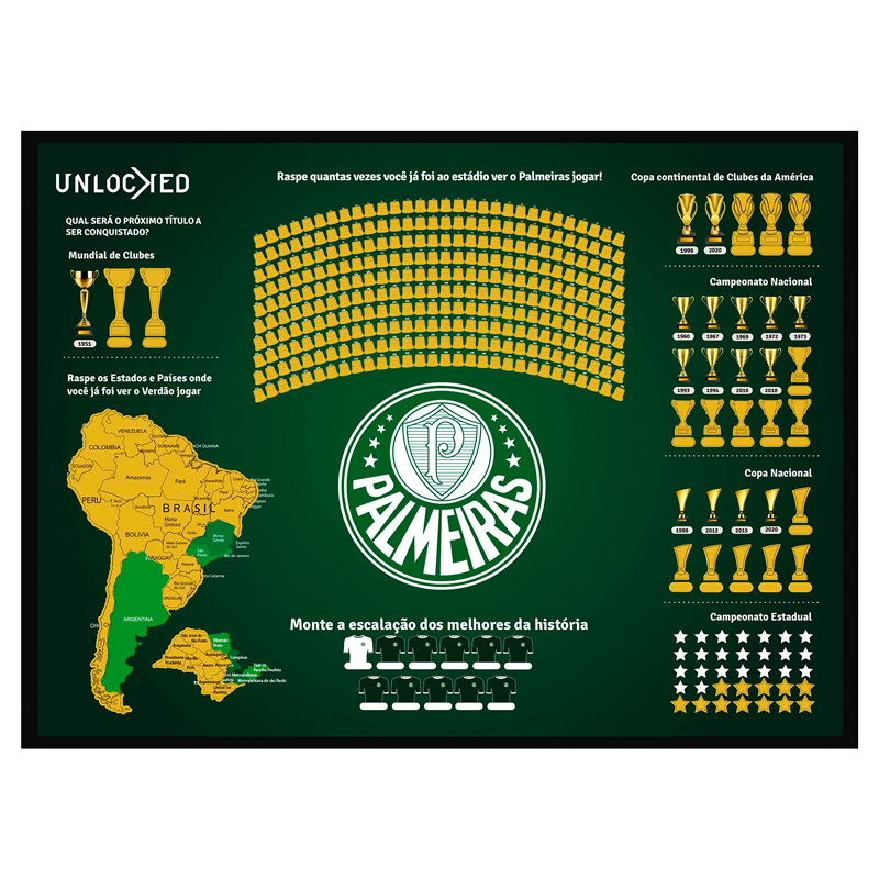 Mapa do Palmeiras de Raspar | Unlocked