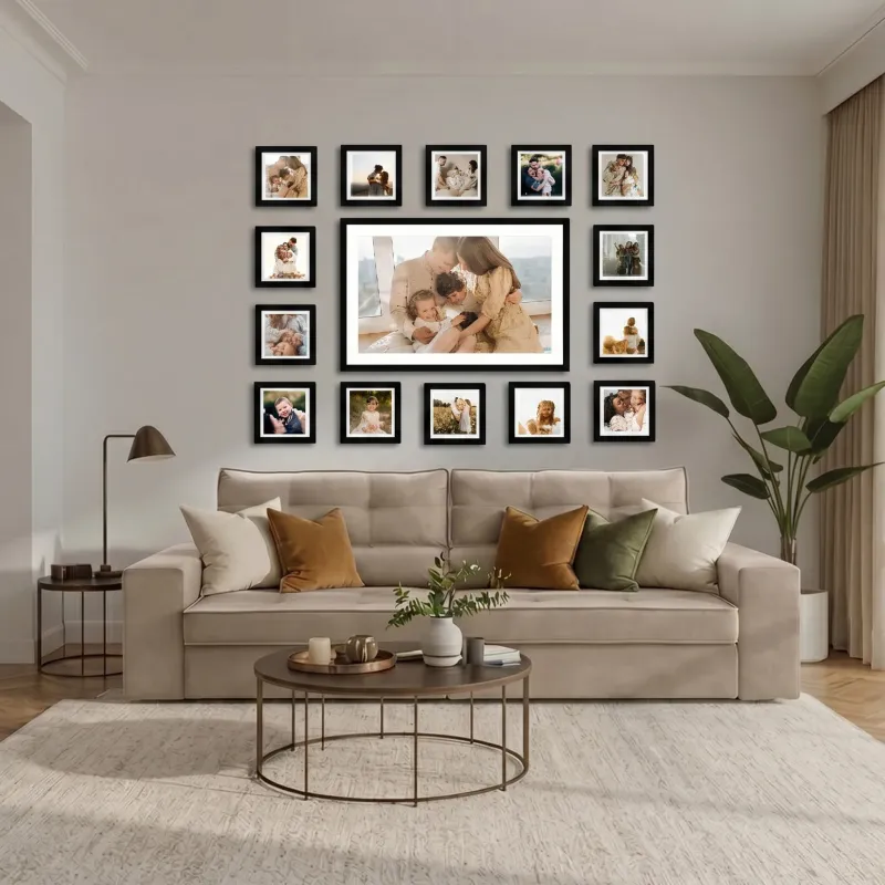 Galeria de parede Amor de família